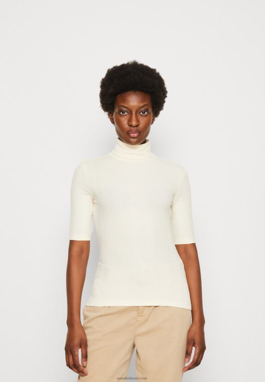 Anna Field kvinner print t-skjorte off-white P266L270