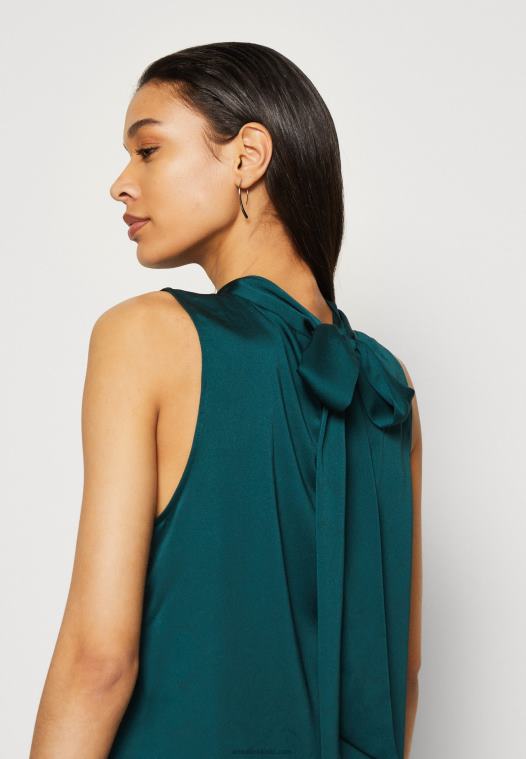 Anna Field kvinner topp grønn P266L433