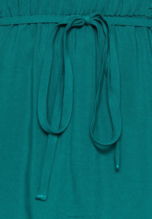 Anna Field kvinner topp grønn P266L436