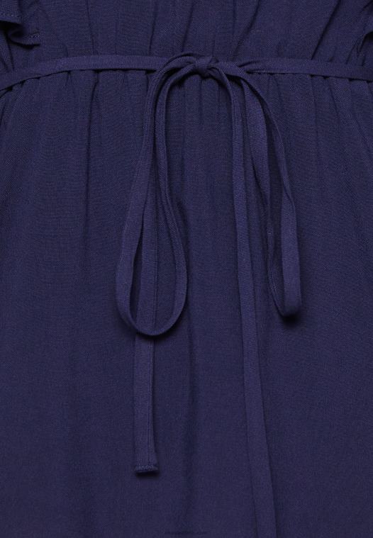 Anna Field kvinner topp mørkeblå P266L421