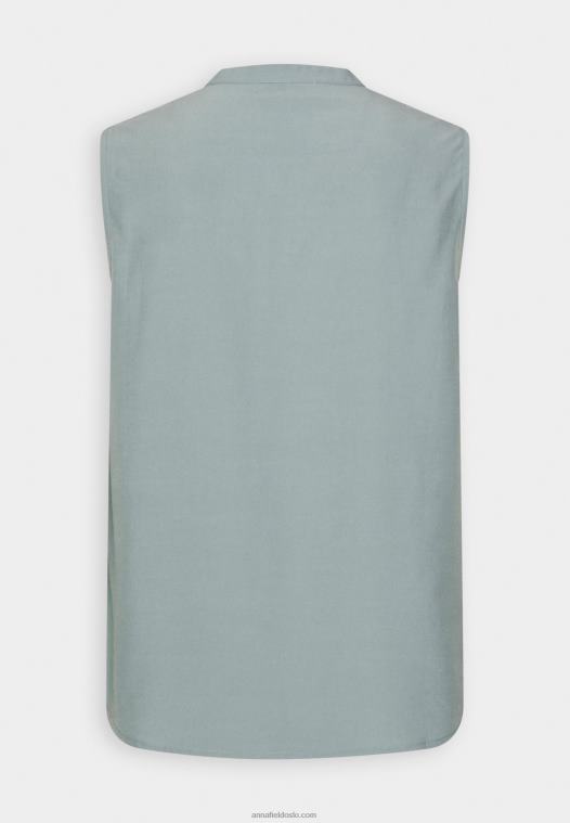 Anna Field kvinner topp mynte P266L392