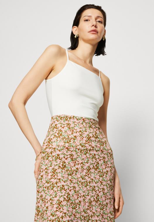 Anna Field kvinner topp off-white P266L492