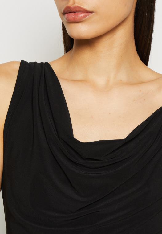 Anna Field kvinner topp svart P266L386