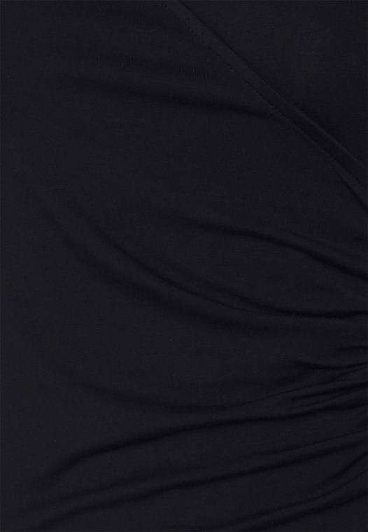 Anna Field kvinner topp svart P266L398