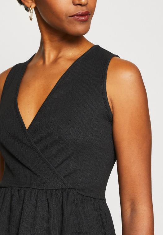 Anna Field kvinner topp svart P266L488