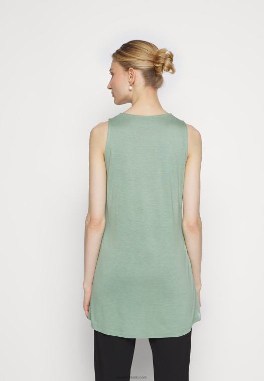 Anna Field kvinner toppen lysegrønn P266L389