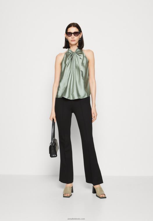 Anna Field kvinner toppen lysegrønn P266L390