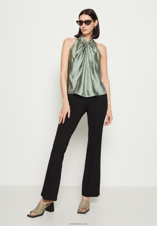 Anna Field kvinner toppen lysegrønn P266L390