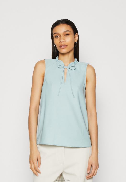 Anna Field kvinner toppen lysegrønn P266L420