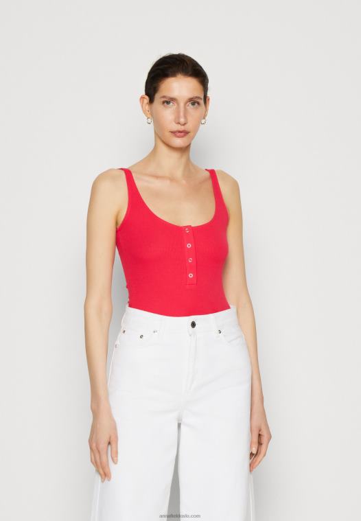 Anna Field kvinner toppen rosa P266L426