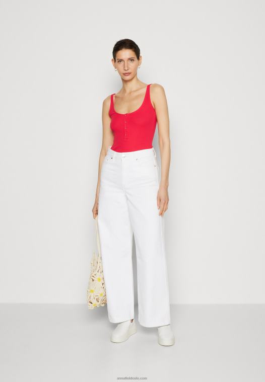 Anna Field kvinner toppen rosa P266L426