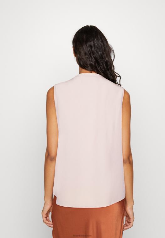 Anna Field kvinner toppen rosa P266L429