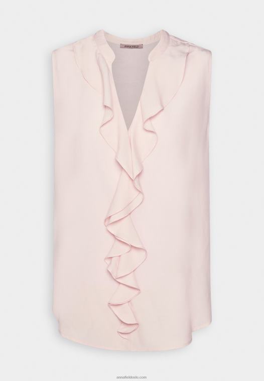 Anna Field kvinner toppen rosa P266L429