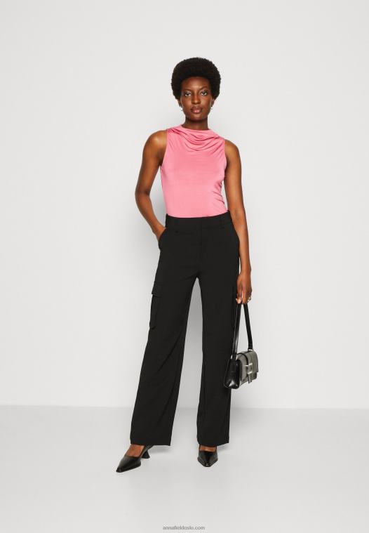 Anna Field kvinner toppen rosa P266L448