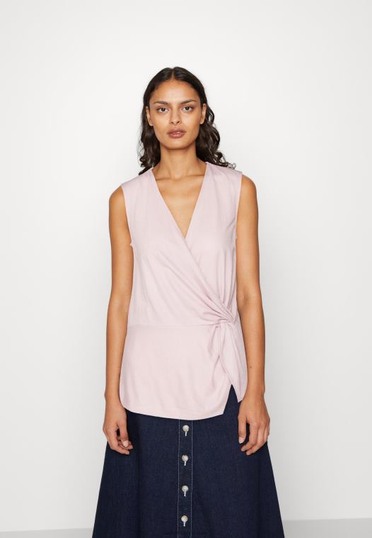 Anna Field kvinner toppen rosa P266L489