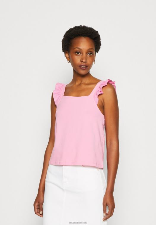 Anna Field kvinner toppen rosa P266L495
