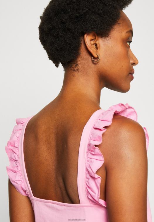 Anna Field kvinner toppen rosa P266L495