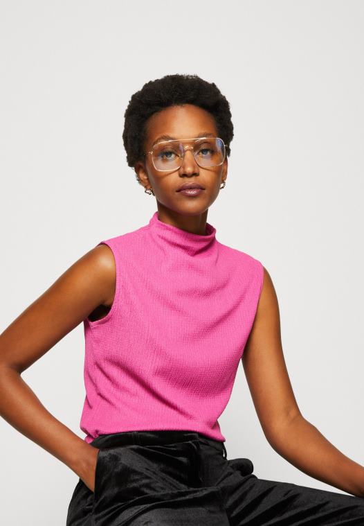 Anna Field kvinner toppen rosa P266L511