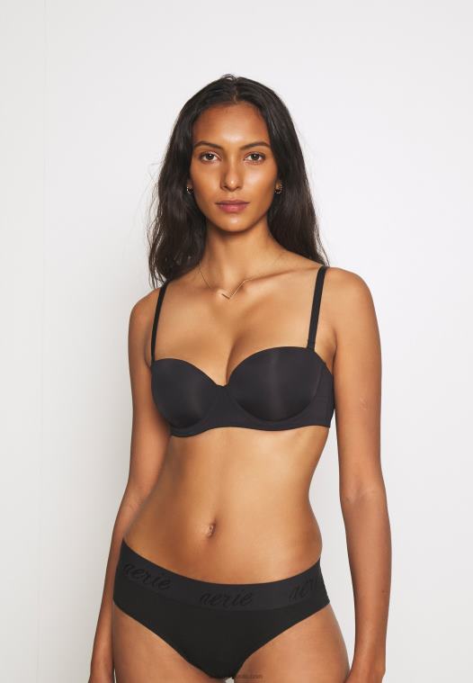 Anna Field kvinner 2 pakke bøyle-BH svart P266L916