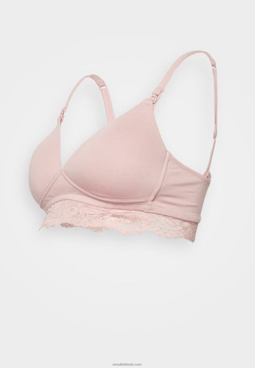 Anna Field kvinner 2 pakke t-skjorte bh mørkeblå/rosa P266L949