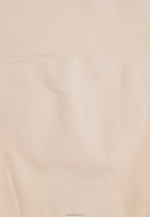 Anna Field kvinner 2p høy midje thong string beige P266L1015