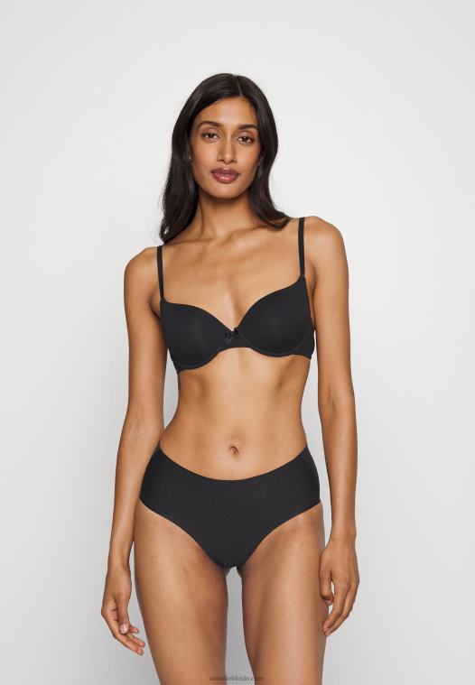 Anna Field kvinner 3-pack t-skjorte bh svart/naken/brun P266L944