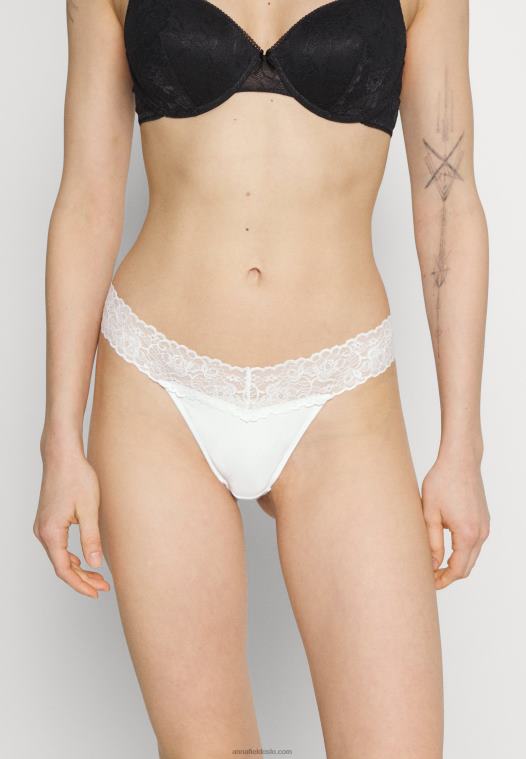 Anna Field kvinner 5-pak stringtruse rosa/svart P266L980