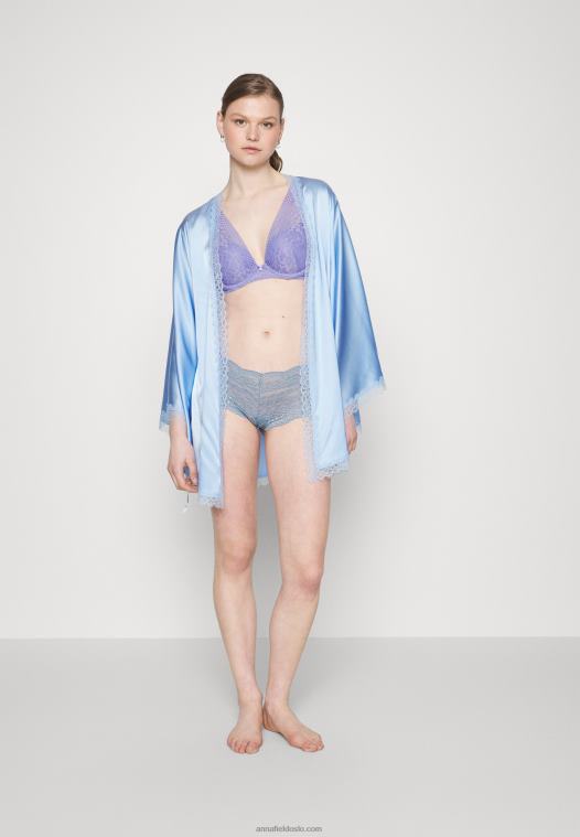 Anna Field kvinner 5 pakke bukser blå P266L972