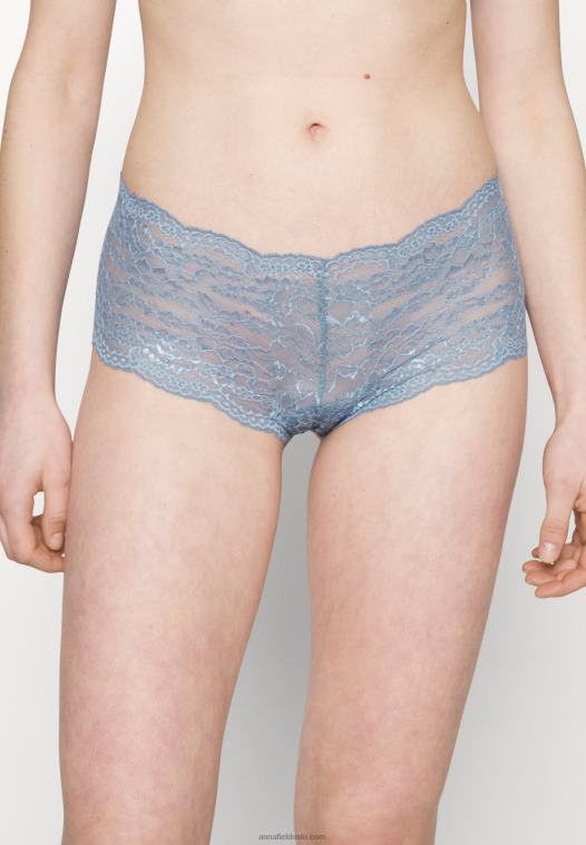 Anna Field kvinner 5 pakke bukser blå P266L972