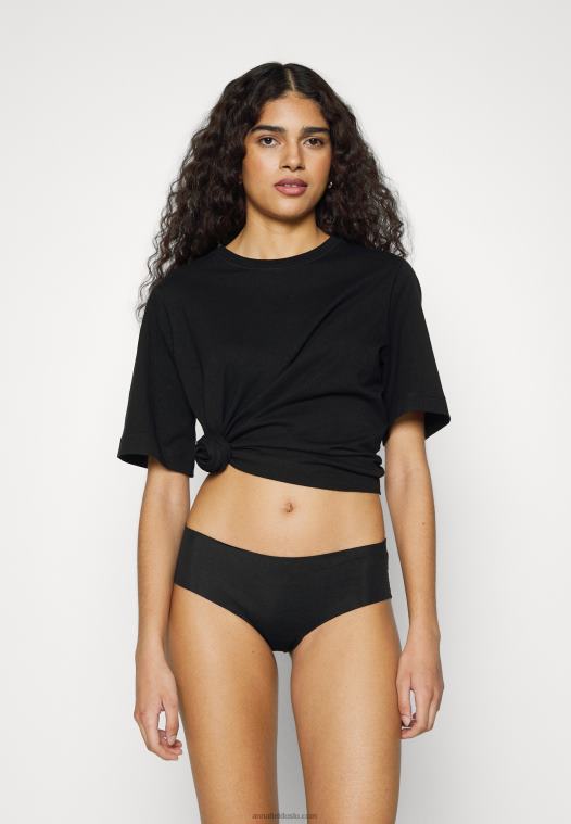 Anna Field kvinner 7 pakke truser svart P266L1016