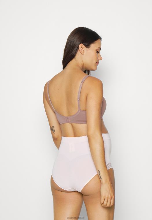 Anna Field kvinner poppy 2pp amme-bh trekant-bh rosa/hvit P266L918