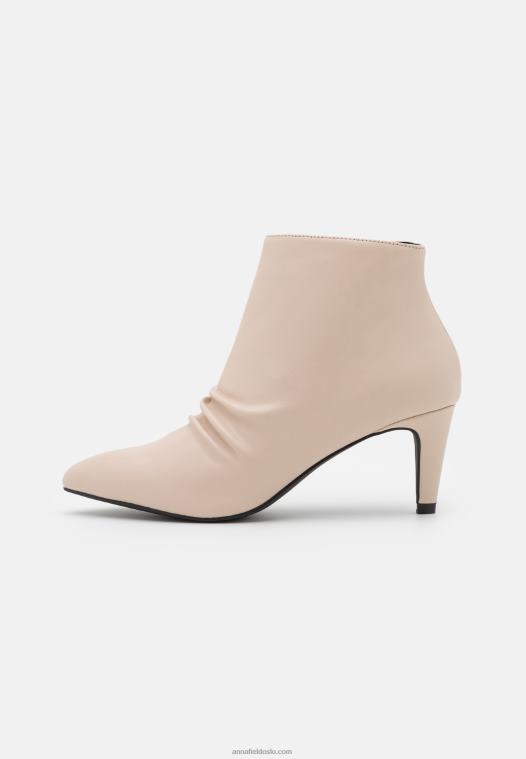 Anna Field kvinner ankelstøvletter beige P266L1933