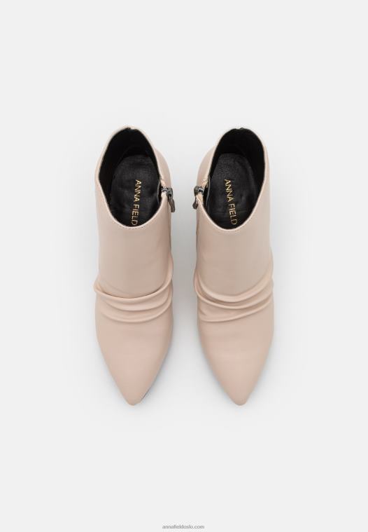 Anna Field kvinner ankelstøvletter beige P266L1933