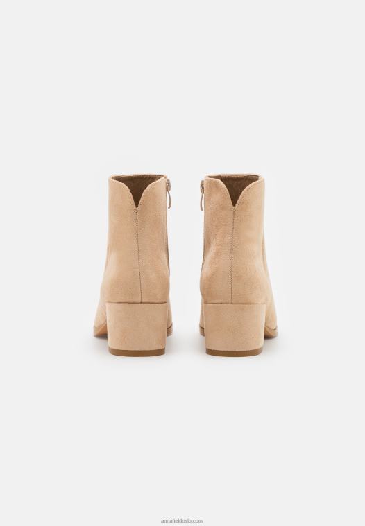 Anna Field kvinner ankelstøvletter beige P266L1945