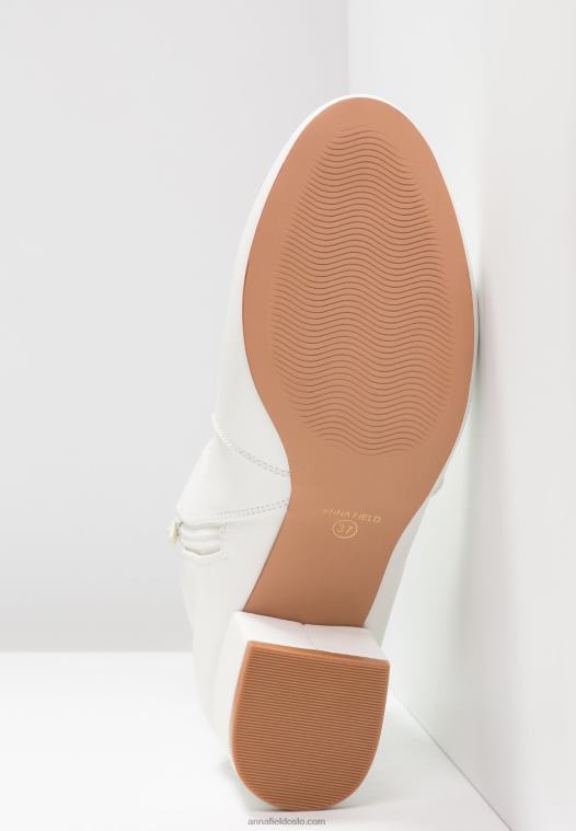 Anna Field kvinner ankelstøvletter hvite P266L1890