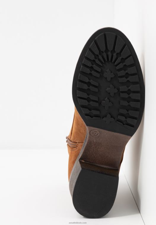 Anna Field kvinner ankelstøvletter konjakk P266L1914