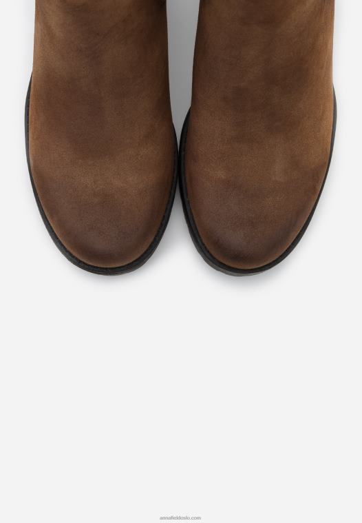 Anna Field kvinner ankelstøvletter konjakk P266L1940