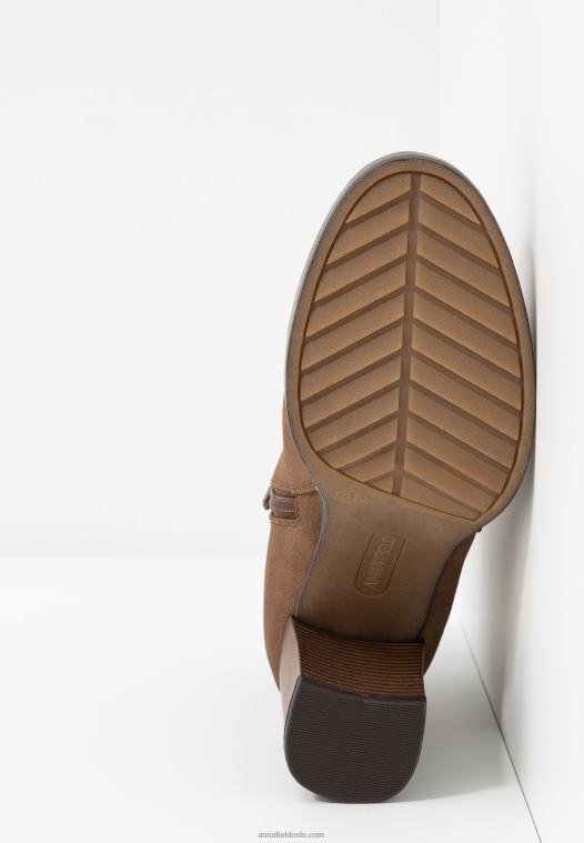 Anna Field kvinner ankelstøvletter konjakk P266L1991