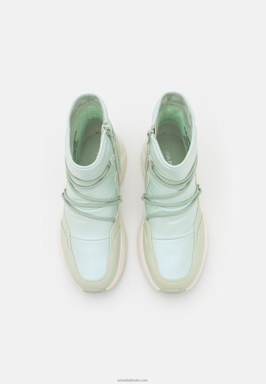 Anna Field kvinner ankelstøvletter mint P266L1974