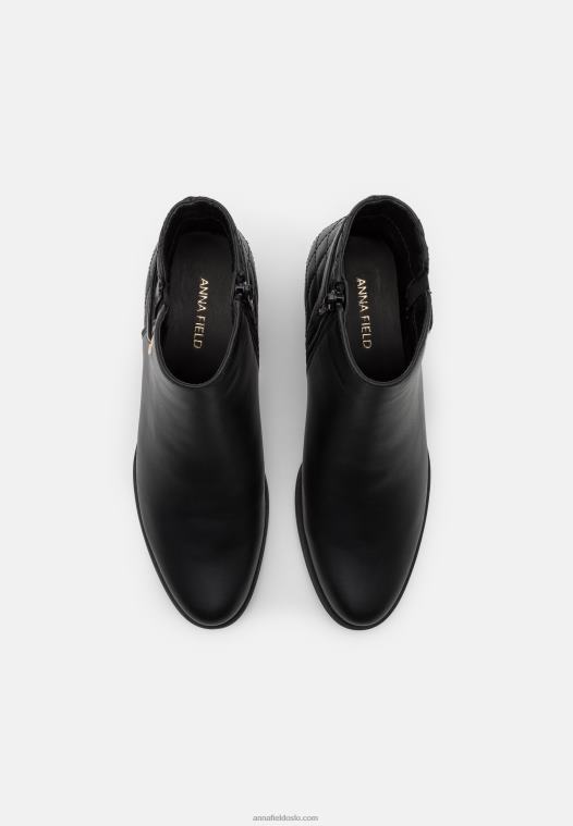 Anna Field kvinner ankelstøvletter svarte P266L1908