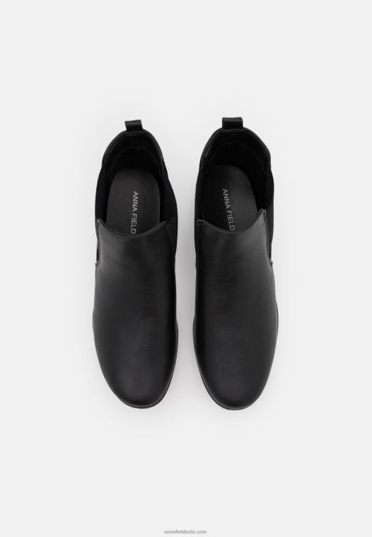 Anna Field kvinner ankelstøvletter svarte P266L1922