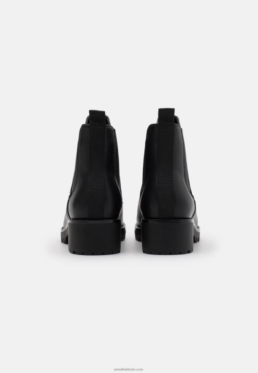 Anna Field kvinner ankelstøvletter svarte P266L1926