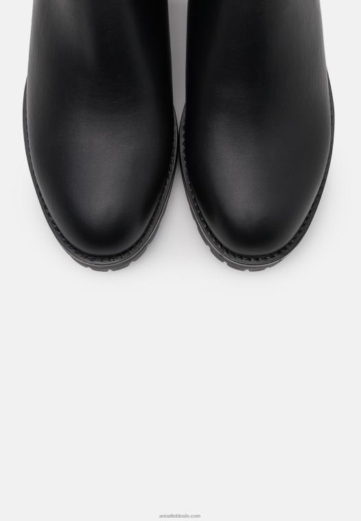 Anna Field kvinner ankelstøvletter svarte P266L1926