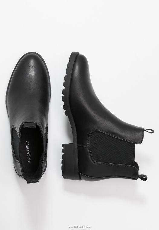Anna Field kvinner ankelstøvletter svarte P266L1936