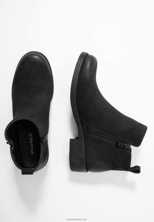Anna Field kvinner ankelstøvletter svarte P266L1938
