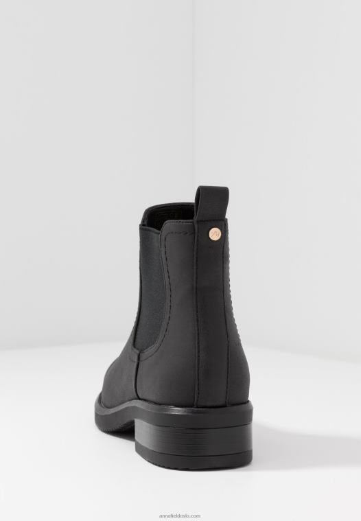 Anna Field kvinner ankelstøvletter svarte P266L1968