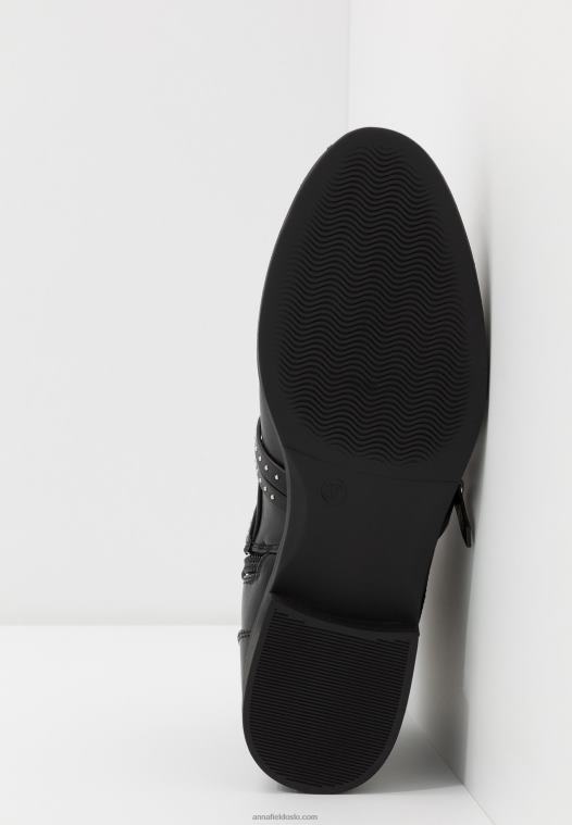 Anna Field kvinner ankelstøvletter svarte P266L1984