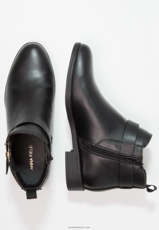 Anna Field kvinner ankelstøvletter svarte P266L2000