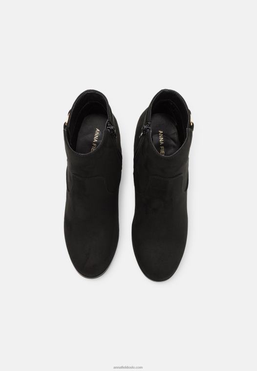 Anna Field kvinner kile ankelstøvletter svart P266L1897