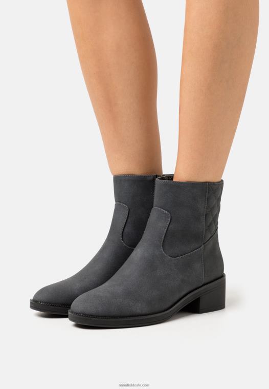 Anna Field kvinner klassiske ankelstøvletter svart P266L1954